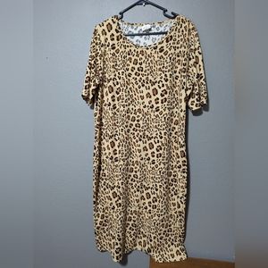 LuLaRoe Cheetah Dress